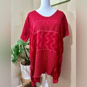 Johnny Was short sleeved top